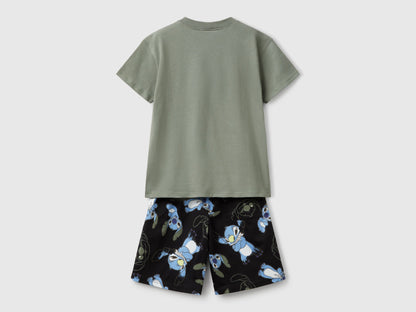 Benetton_Lilo &amp; Stitch ©Disney Short Pyjamas_30960P08H_26Y_02