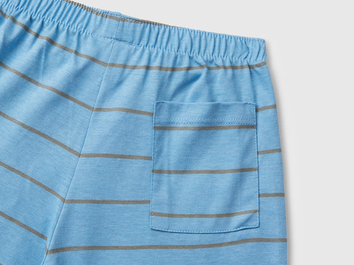 Benetton_Short Pyjamas in Pure Cotton_30960P08R_10H_03