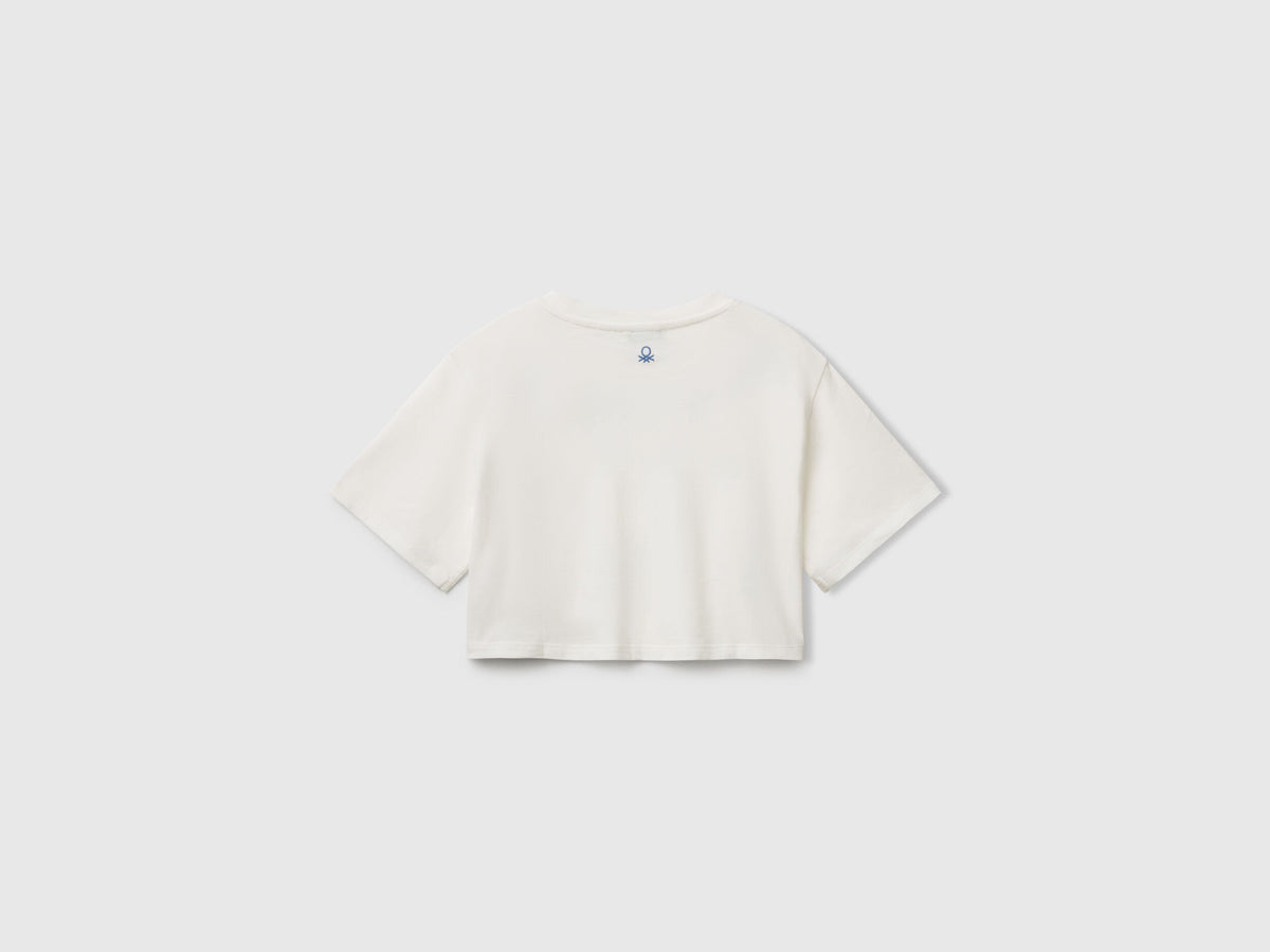 Benetton_White T-Shirt with Shell Embroidery_3096C10PC_074_02