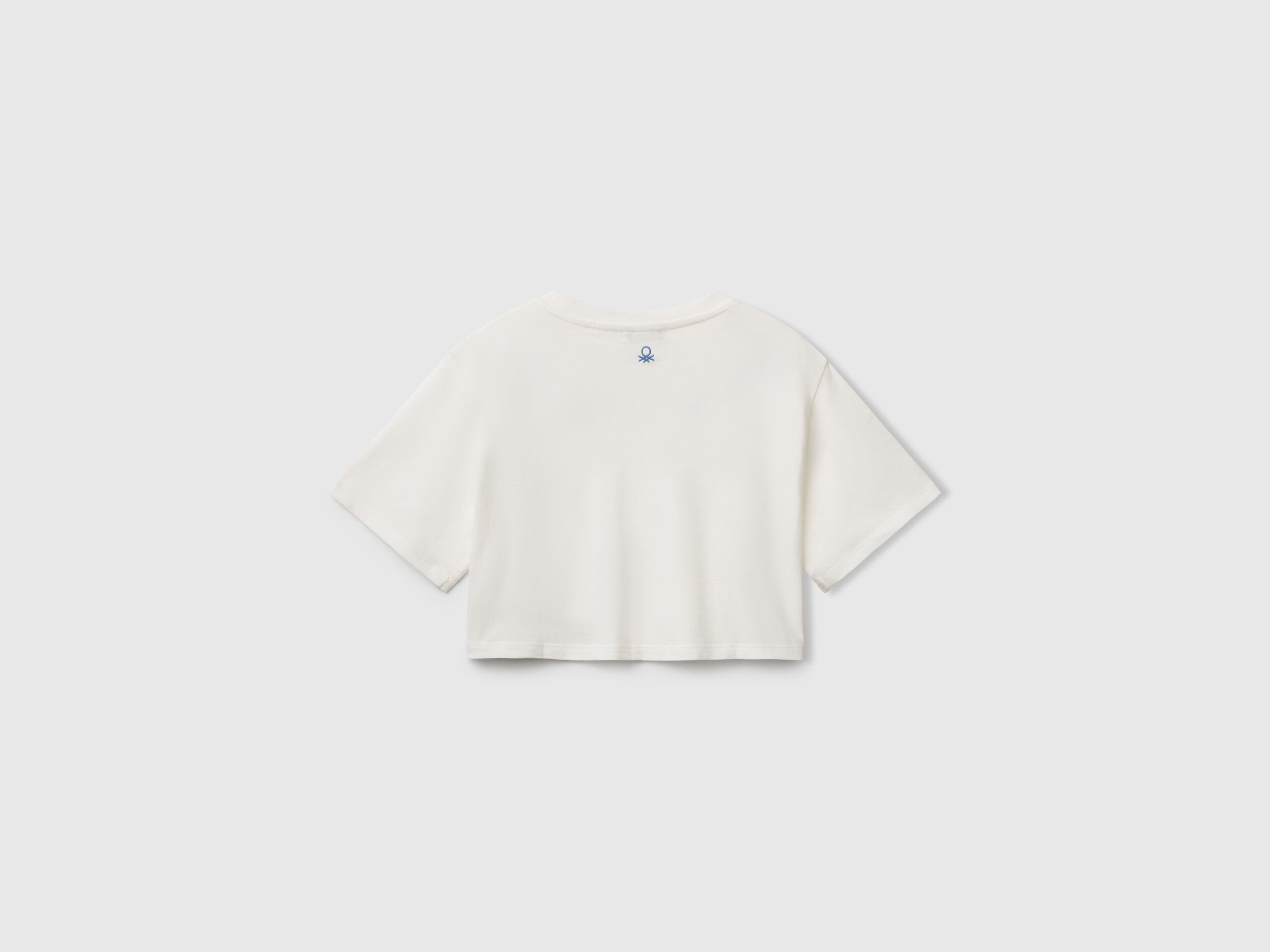 Benetton_White T-Shirt with Shell Embroidery_3096C10PC_074_02