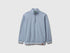 Benetton_Light Blue_High Neck Sweatshirt with Zipper_32N4C10PS_0W2_01