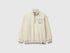Benetton_Creamy White_High Neck Sweatshirt with Zipper_32N4C10PS_3C9_01