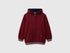 Benetton_Burgundy_Oversized Fit Sweatshirt with Print_32N4C505B_129_01