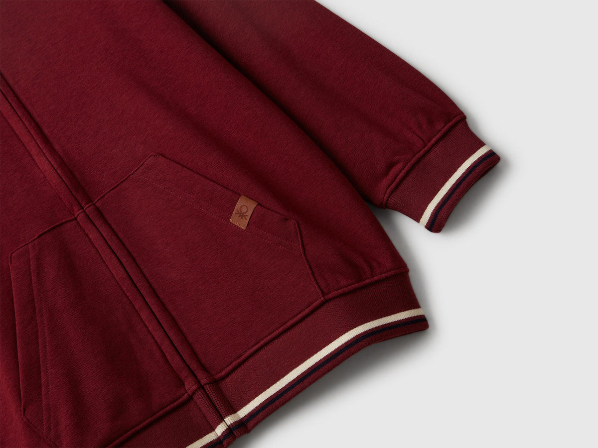 Benetton_Burgundy_Oversized Fit Sweatshirt with Print_32N4C505B_129_03