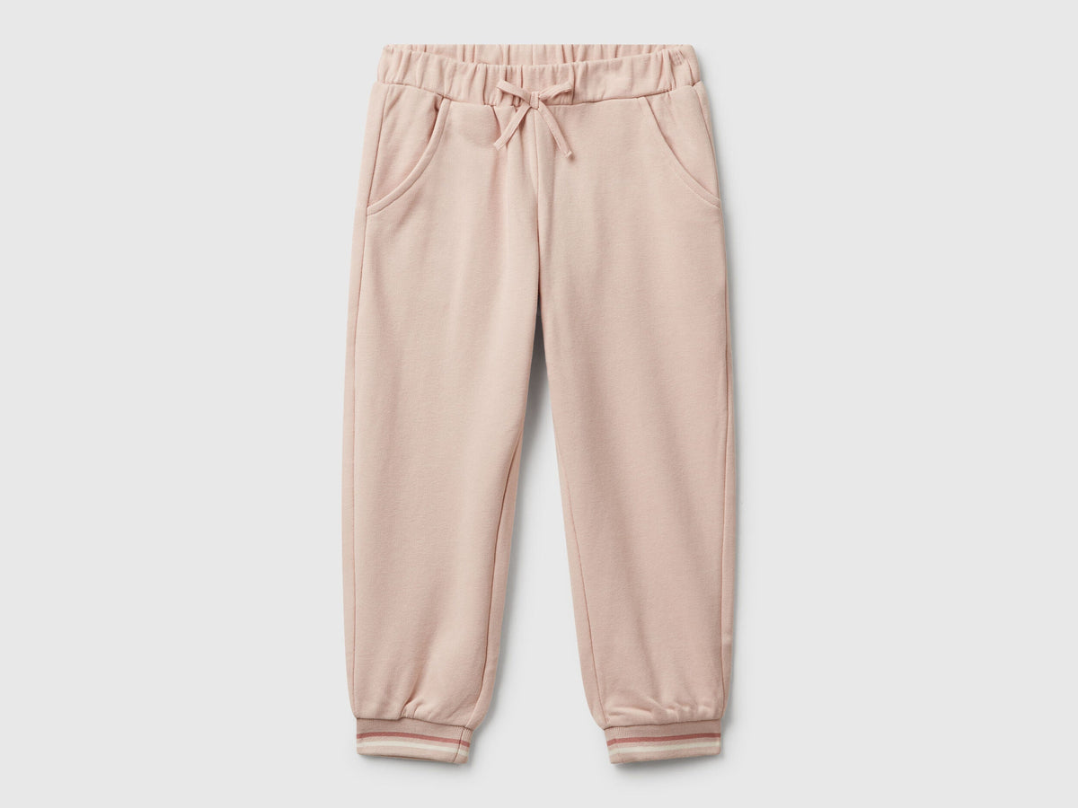 Benetton_Soft Pink_Joggers with Bow_32N4GF054_12U_01