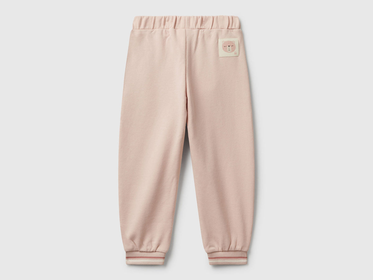 Benetton_Soft Pink_Joggers with Bow_32N4GF054_12U_02