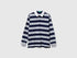 Benetton_Gray_Striped Cotton Polo_33CKC301X_902_01