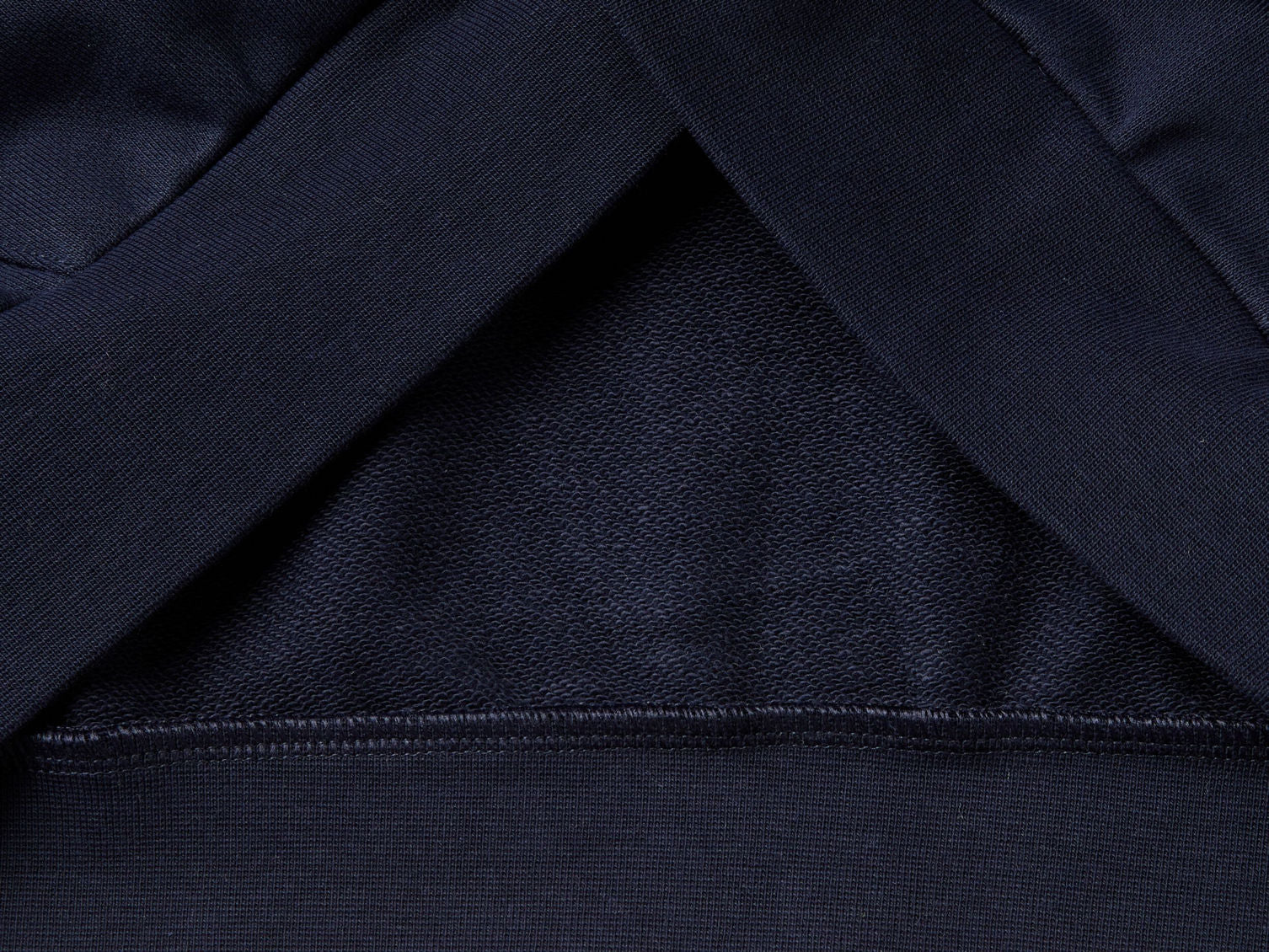 Benetton_Dark Blue_Zip-Up Hoodie in Cotton_342ZU500P_016_07