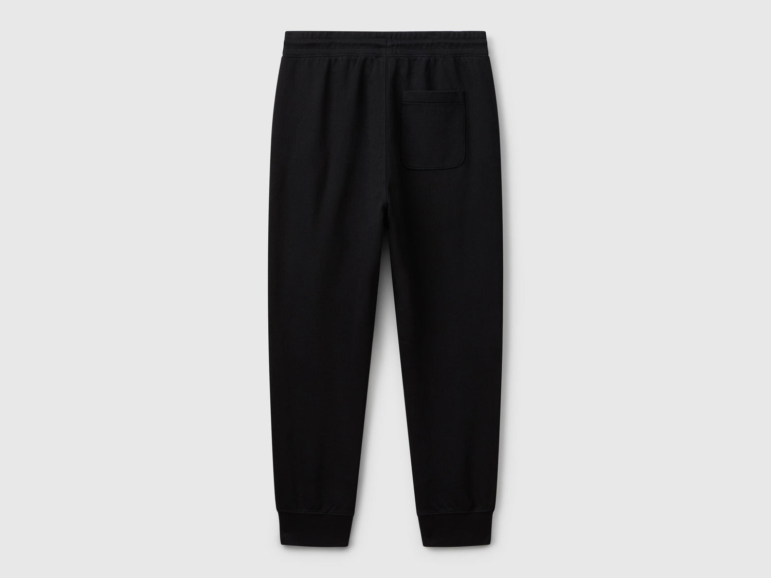 Benetton_Black_Cotton Sweat Joggers_342ZUF01B_100_06