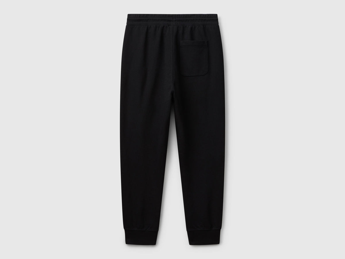 Benetton_Black_Cotton Sweat Joggers_342ZUF01B_100_06