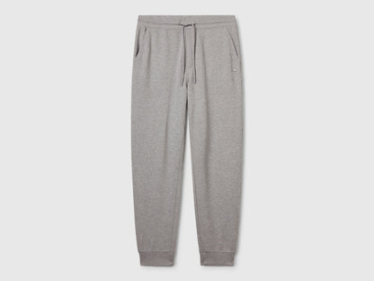 Benetton_Light Gray_Cotton Sweat Joggers_342ZUF01B_501_05