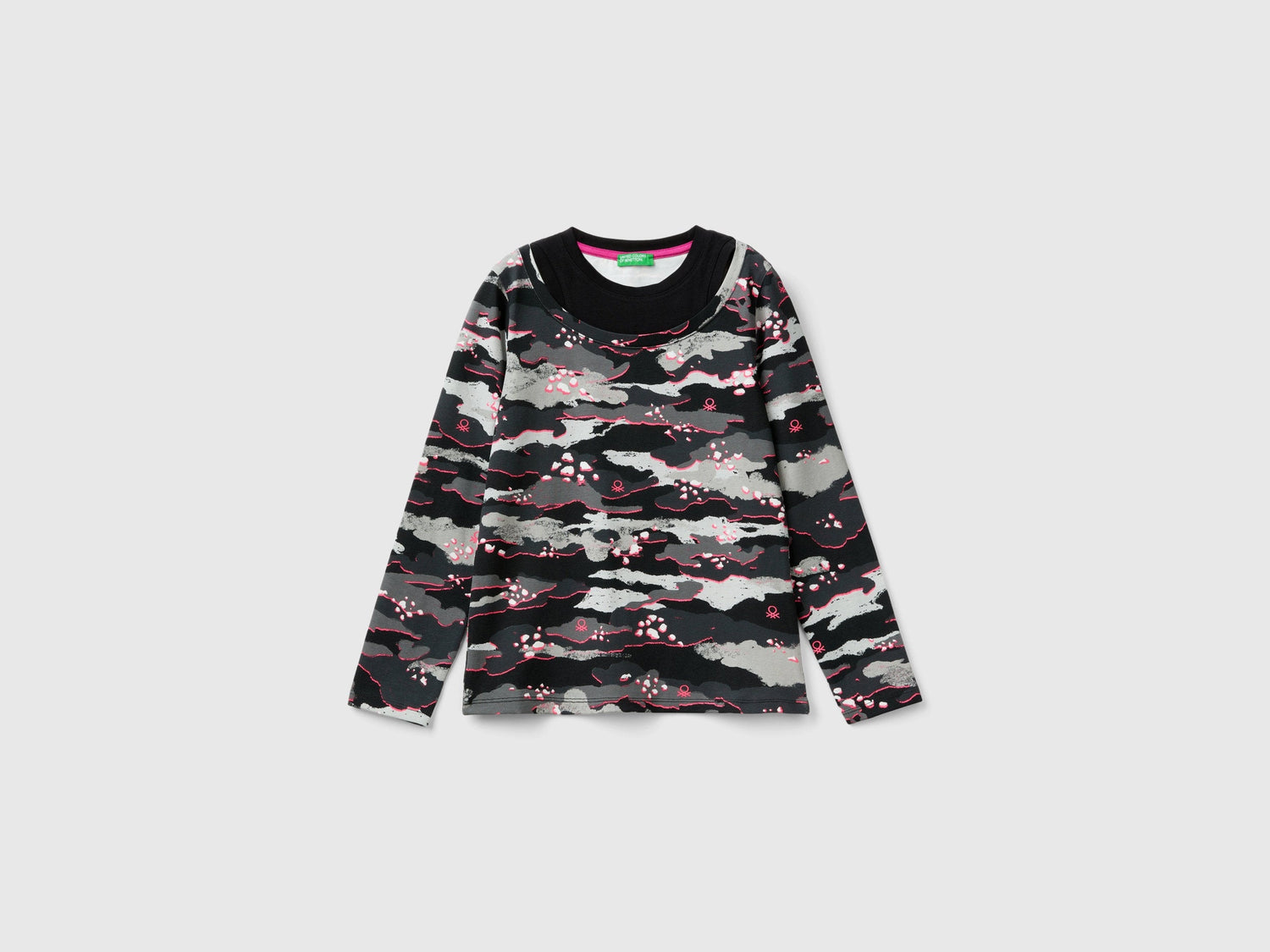 Camouflage T-Shirt With Neon Details_355LC10JY_62U_01