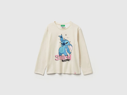 Benetton_Creamy White_Lilo &amp; Stitch ©Disney T-Shirt_35RYC10Q7_0R2_01