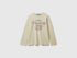Benetton_Creamy White_Cotton T-Shirt with Print_35RYC10QQ_3C9_01