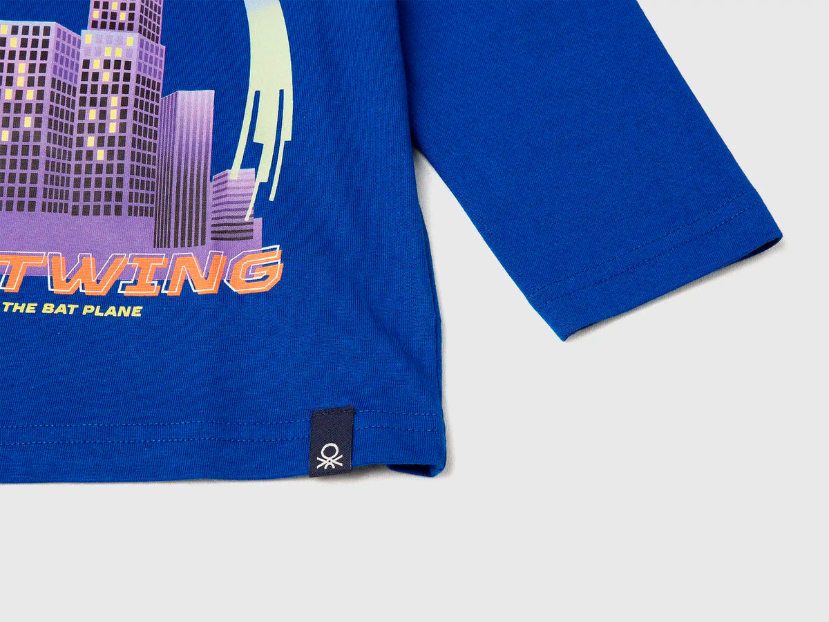 Benetton_Bright Blue_T-Shirt Featuring Batwheels ©&amp;ª Dc and Wbei_35RYG10KE_19R_03