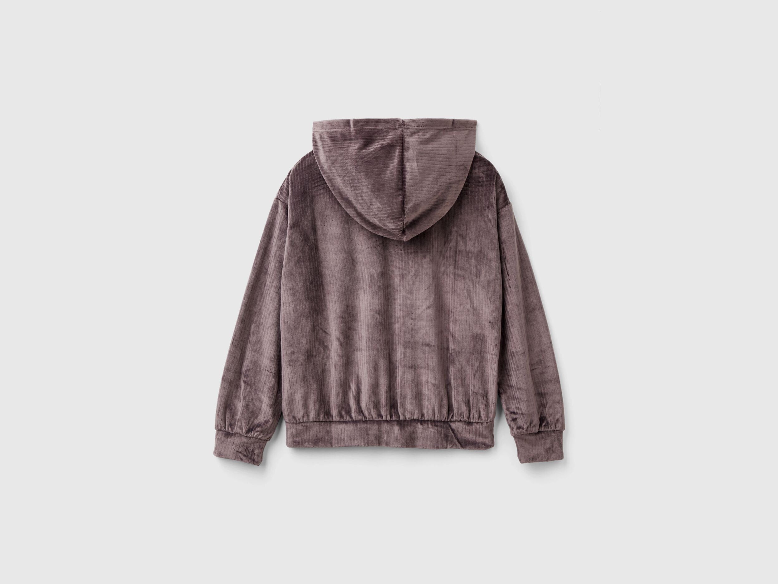 Sweatshirt in Chenille with Hood_37JBC203V_00A_02