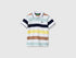 Benetton Multi-color Boys Striped Polo SKU: 37JJG3012_905 Image 01