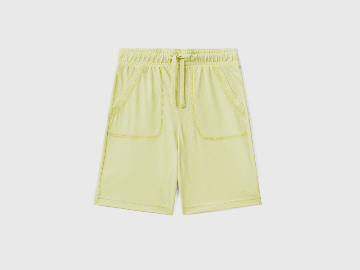 Bermudas In Recycled Fabric With Pocket_37Ykc901P_679_01