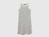 Benetton Purple Girls Striped Midi Dress SKU: 38DBCV019_904 Image 01