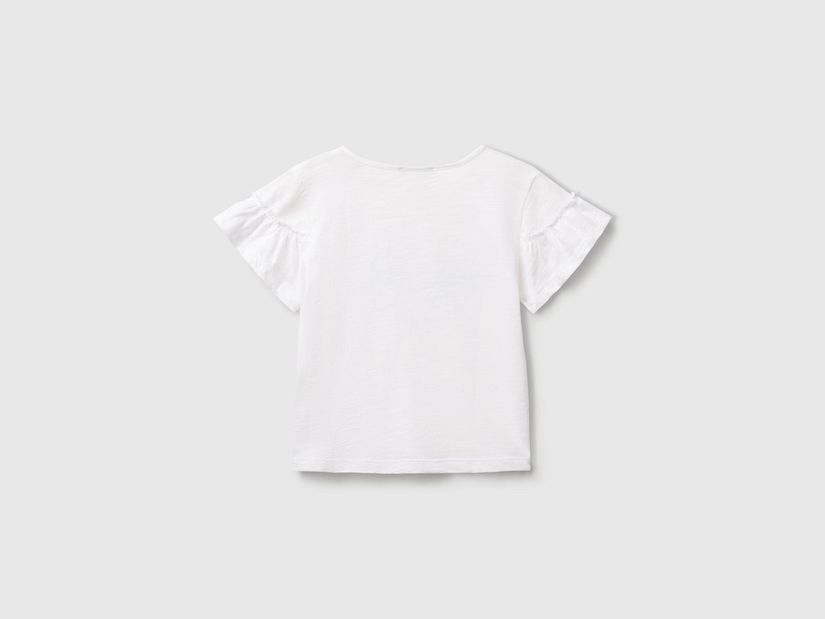 Benetton_T-Shirt with Applique_38V4G10JI_101_02