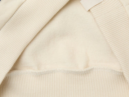 Benetton Creamy White Girls Capyfun Capybara Crewneck Sweatshirt SKU: 392VG10NR_00V Image 03