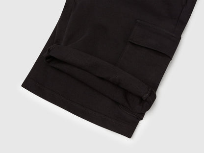 Benetton_Cargo Shorts in Light Sweat Fabric_39DJC902N_100_03
