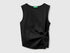 Benetton Black Women Top with Knot SKU: 39JSDH01G_100 Image 01