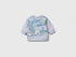 Benetton_Sky Blue_Hoodie with Print in Cotton Blend_39M2A106Q_081_01