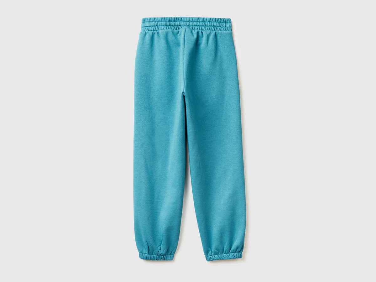 Benetton_Turquoise_Sweat Joggers with Drawstring_39M2CF05I_2H6_02