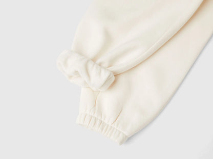 Benetton_Creamy White_Sweat Joggers with Drawstring_39M2GF04F_0R2_03