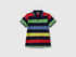 Benetton_Striped Short Sleeve Polo Shirt_39QAG300V_940_01