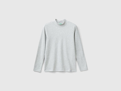 Ribbed Knit Turtleneck T-Shirt_3AOUC202V_501_01