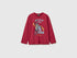 Benetton_Coral_T-Shirt in Warm Cotton with Print_3ATNC10R8_39J_01