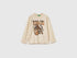 Benetton_Creamy White_T-Shirt in Warm Cotton with Print_3ATNC10R8_3C9_01