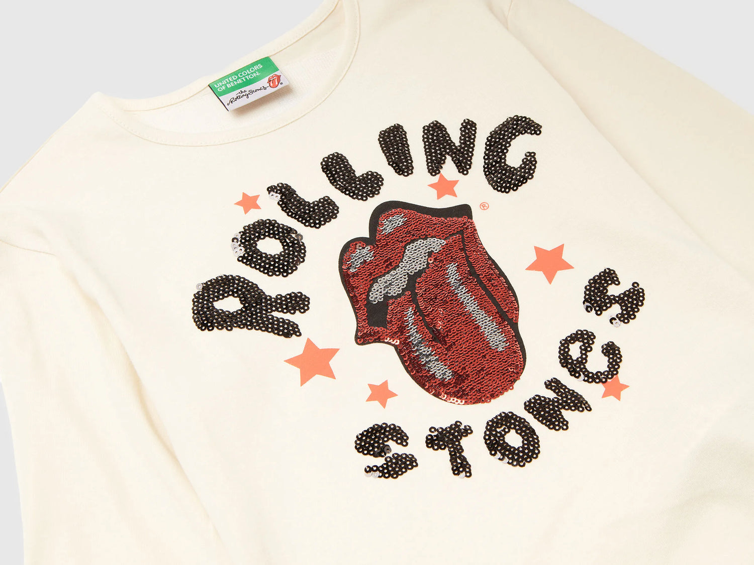 Benetton_Creamy White_Boxy Fit &quot;The Rolling Stones&quot; T-Shirt_3ATNC10RI_3C9_03