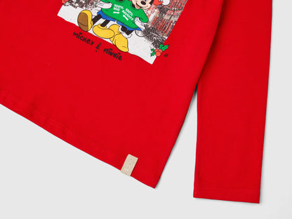 Minnie and Mickey Mouse Christmas T-Shirt_3ATNG10GQ_015_03