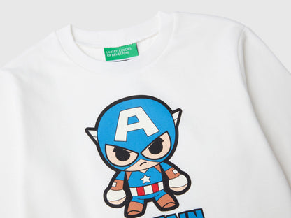 White ©Marvel Captain America T-Shirt_3ATNG10H9_074_03