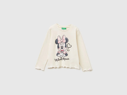 Benetton_Creamy White_T-Shirt with Minnie Mouse Print_3ATNG10L2_0R2_01