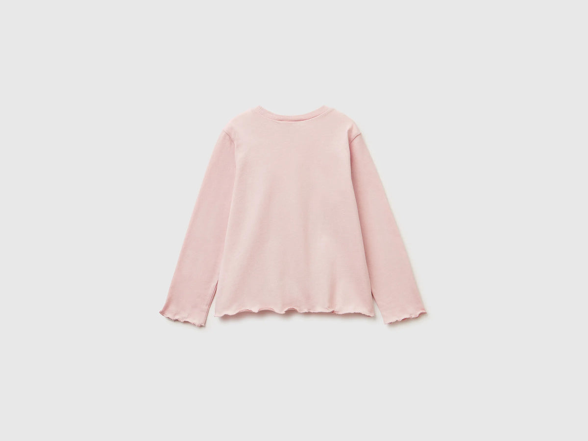 Benetton_Soft Pink_T-Shirt with Minnie Mouse Print_3ATNG10L2_3V5_02