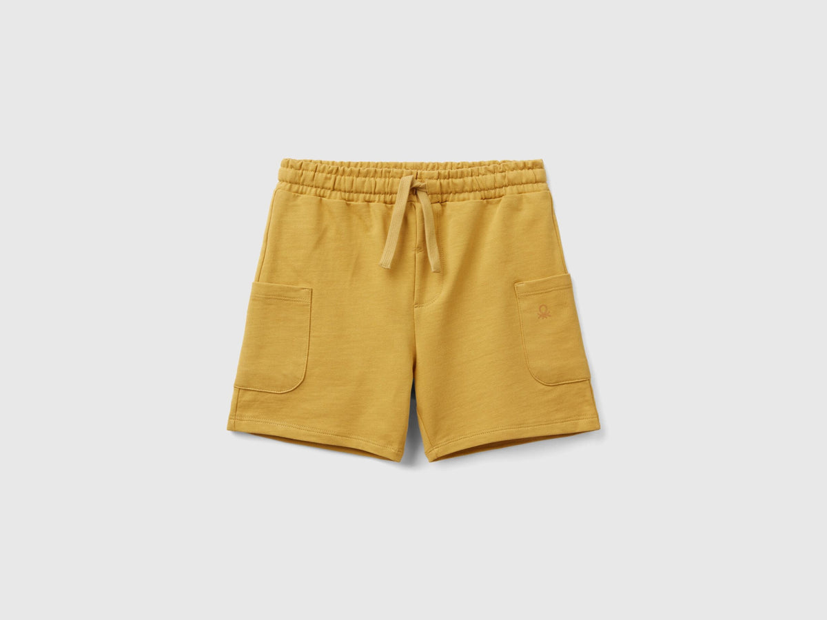 Cargo Shorts In Organic Cotton_3Bc1G901C_38M_01