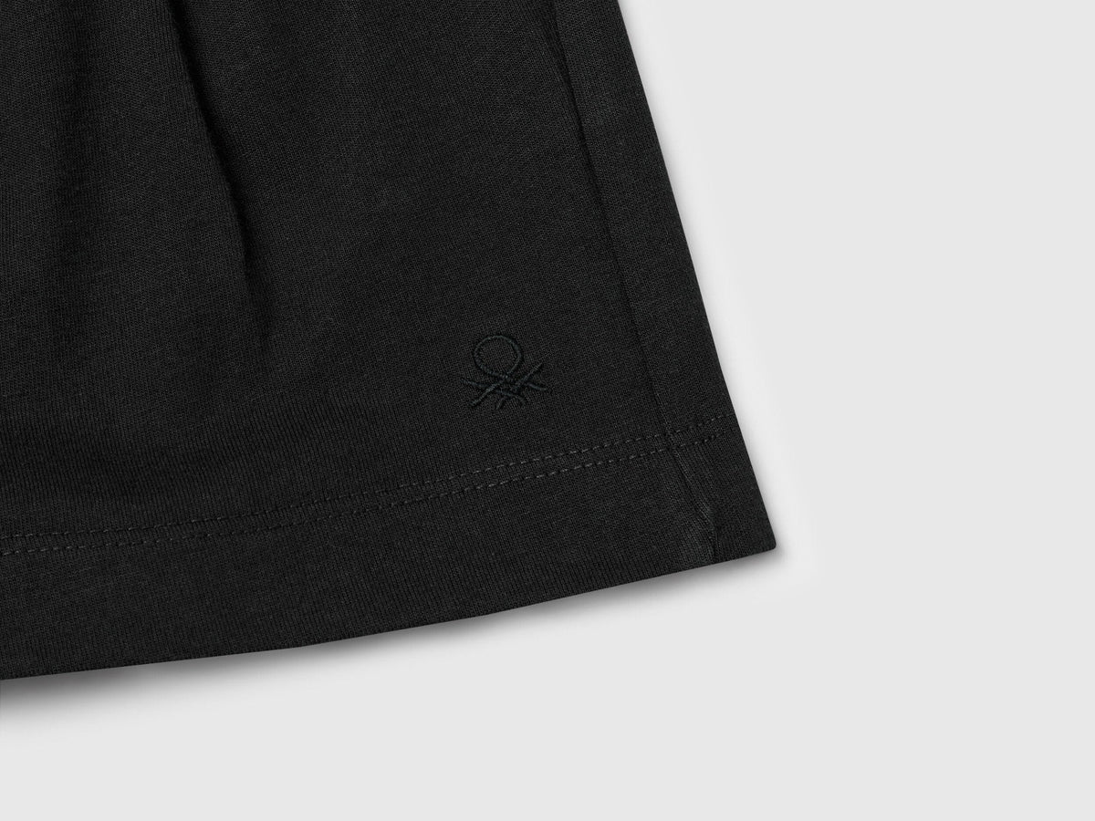 Benetton_Shorts in Pure Cotton_3BL0C903I_100_03