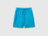 Benetton Light Blue Boys 100% Cotton Bermuda Shorts SKU: 3BL0C903L_051 Image 01