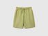 Benetton Military Green Boys 100% Cotton Bermuda Shorts SKU: 3BL0C903L_1Q1 Image 01