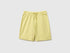 Benetton Yellow Boys 100% Cotton Bermuda Shorts SKU: 3BL0C903L_228 Image 01