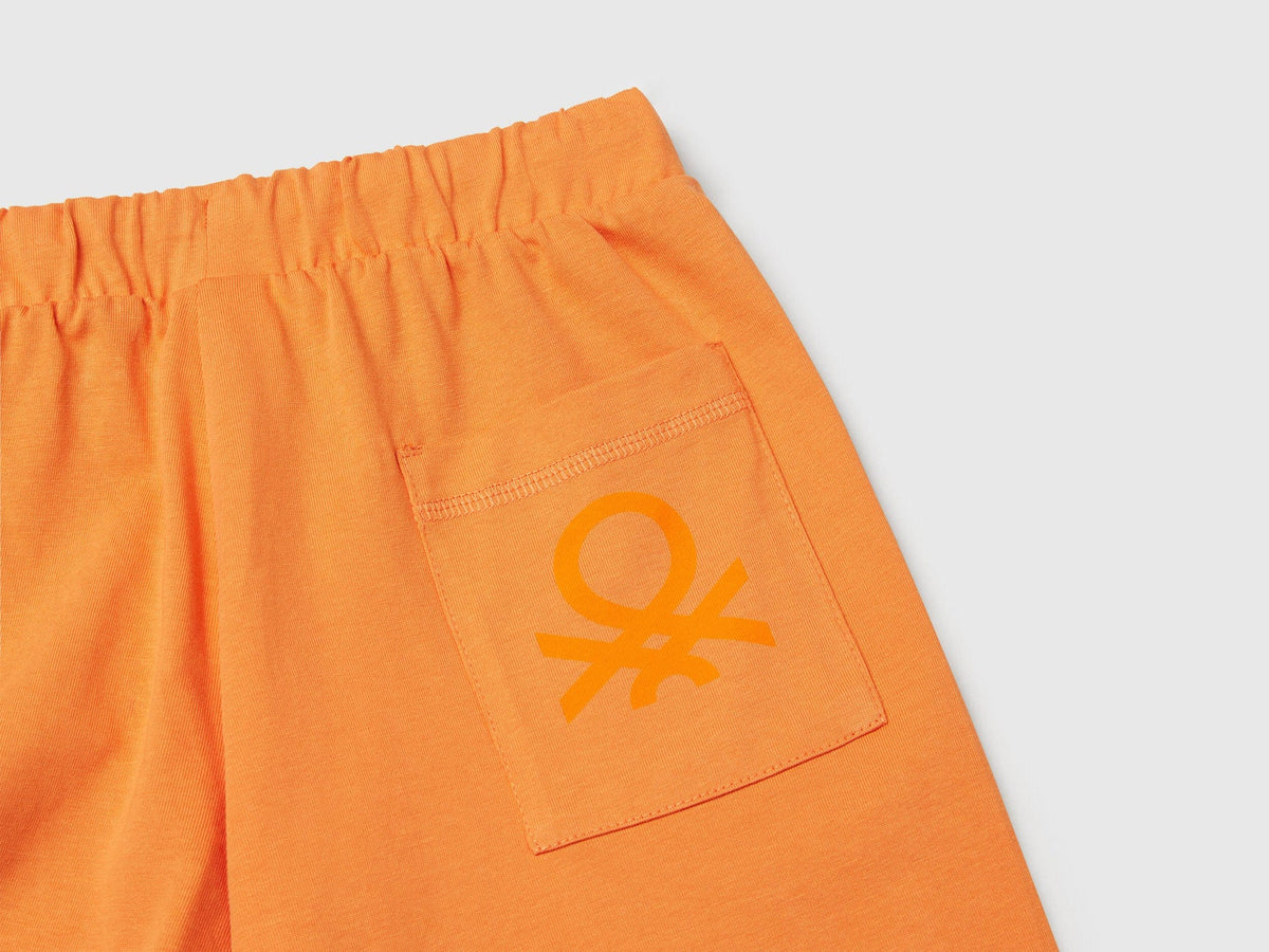 Benetton_100% Cotton Bermudas_3BL0C903L_2L2_03