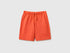 Benetton Orange Coral Boys 100% Cotton Bermuda Shorts SKU: 3BL0C903L_34Y Image 01
