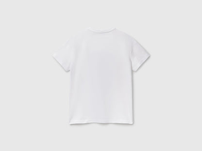 Benetton_Regular Fit T-Shirt with Floral Print_3BL0D10AK_902_04