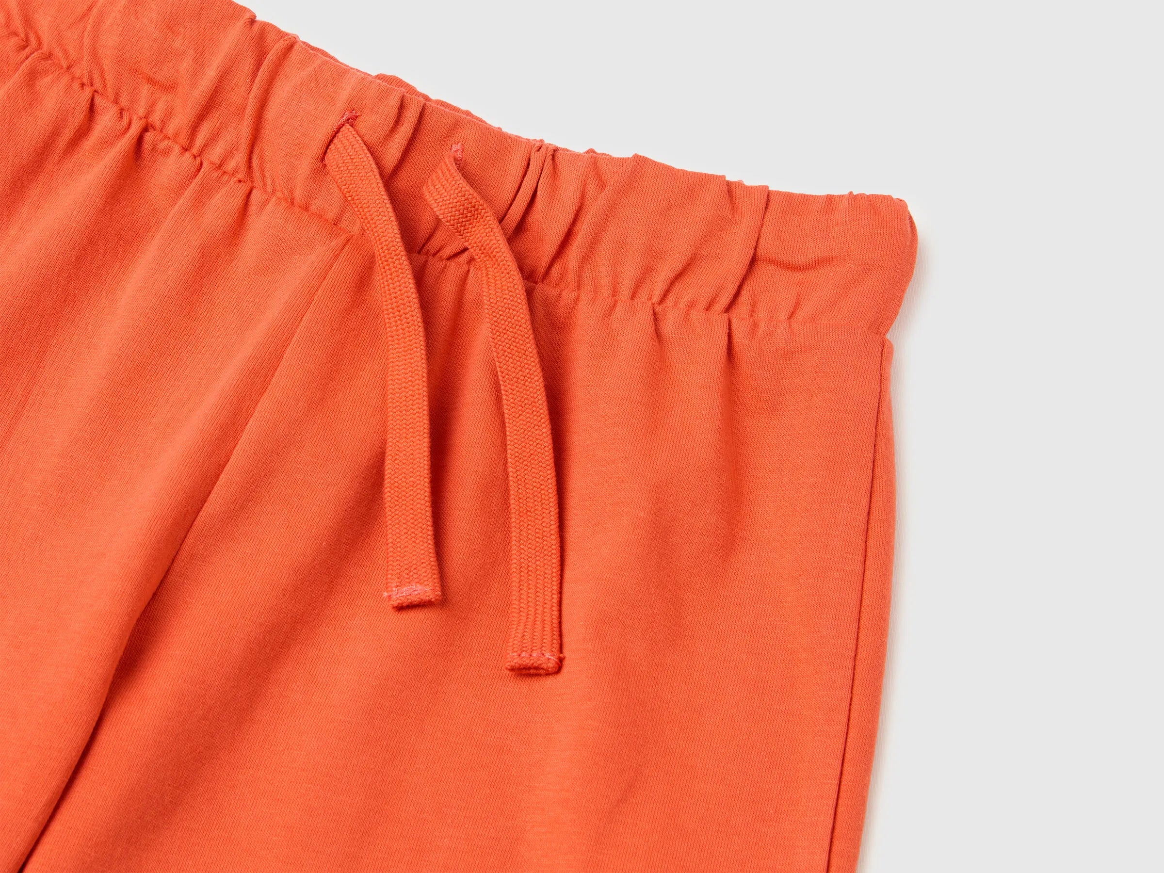 Benetton Orange Coral Boys Regular Fit Bermuda Shorts SKU: 3BL0G900Q_34Y Image 03
