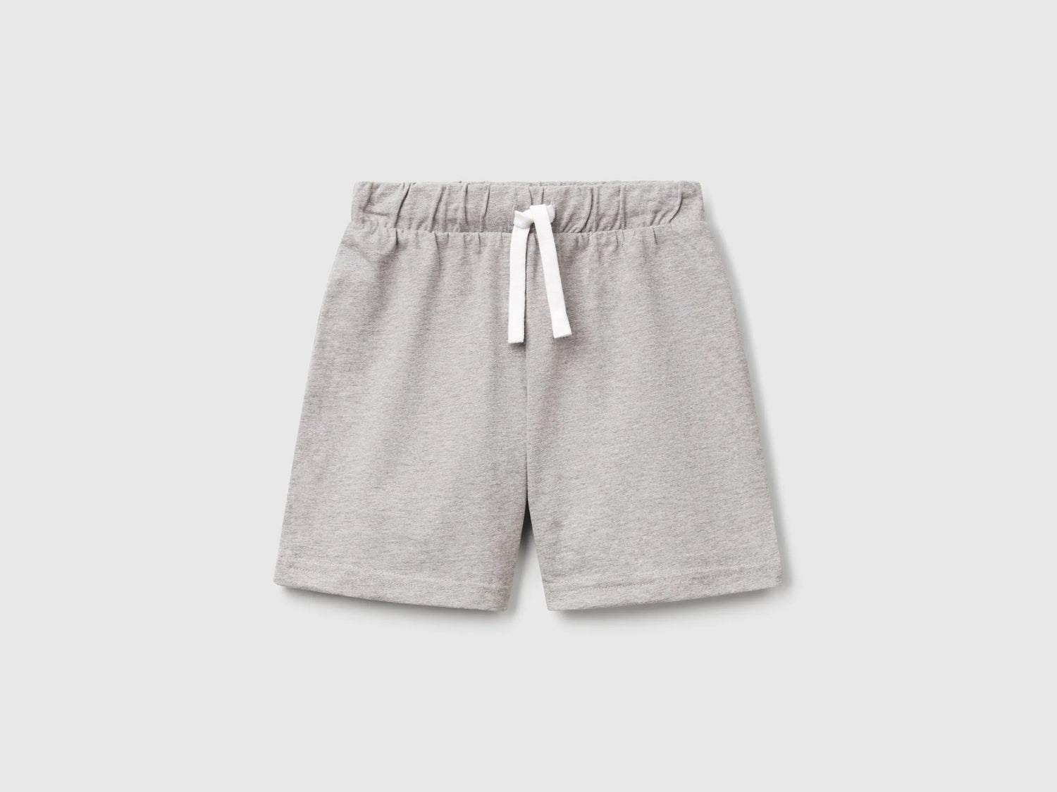 Benetton Light Gray Boys Regular Fit Bermuda Shorts SKU: 3BL0G900Q_501 Image 01