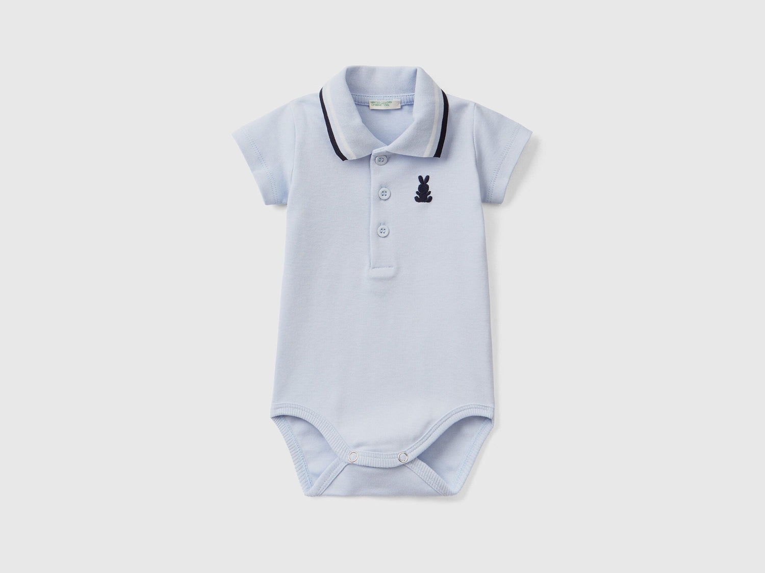 Bodysuit Polo In Organic Cotton_3CDIMB111_081_01